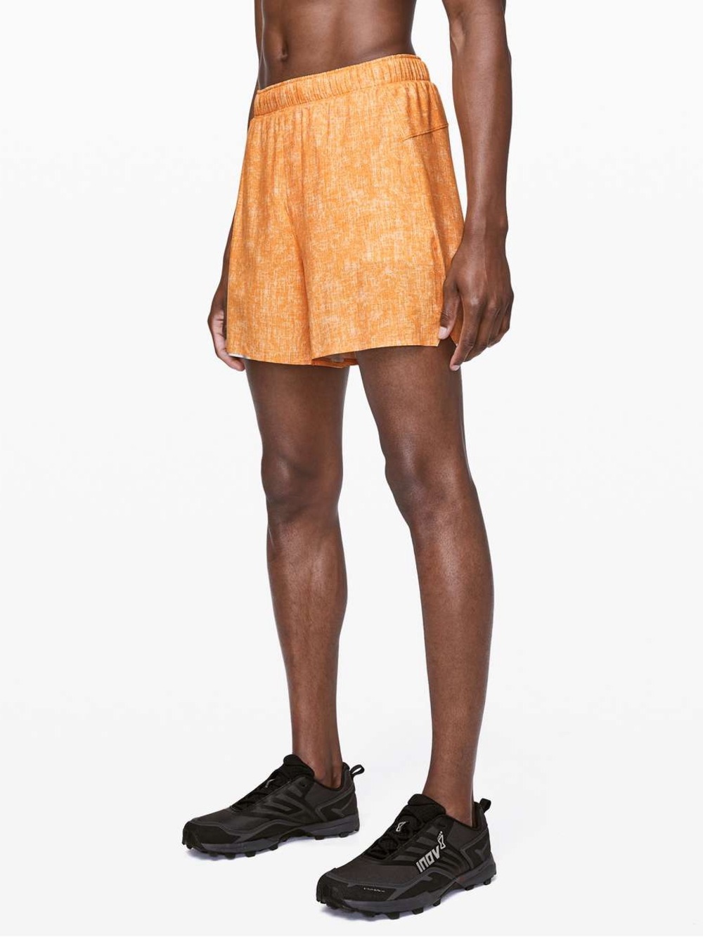 Lululemon Surge Short with Liner 6” Sunbleached Amber Aura Multi Size Medium